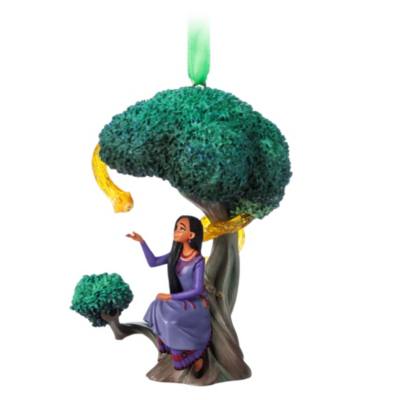 Asha and Star Sketchbook Ornament, Wish