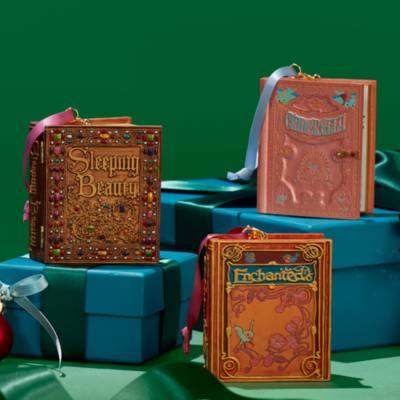 Enchanted Storybook Musical Living Magic Sketchbook Ornament