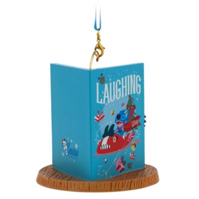 Stitch Christmas Card Sketchbook Ornament, Lilo & Stitch