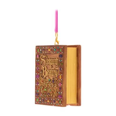 Sleeping Beauty Storybook Musical Living Magic Sketchbook Ornament
