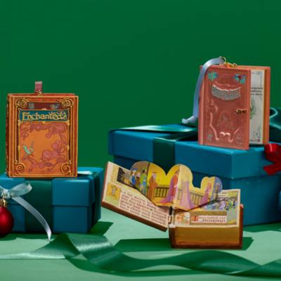 Sleeping Beauty Storybook Musical Living Magic Sketchbook Ornament