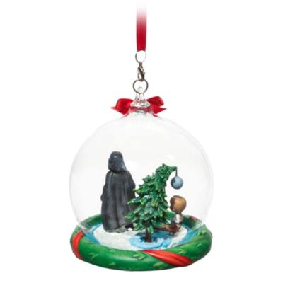 Darth Vader and Family Glass Dome Sketchbook Ornament, Star Wars