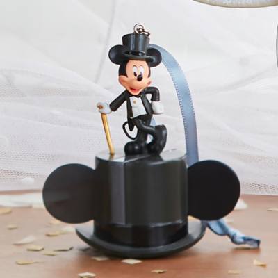 Mickey Mouse Groom Sketchbook Ear Hat Ornament