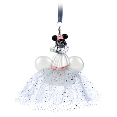 Minnie Mouse Bride Sketchbook Ear Hat Ornament