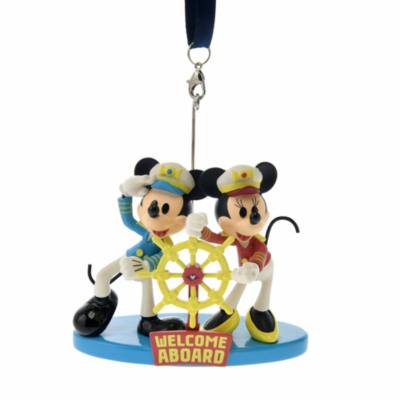 Disney Cruise Line Mickey & Minnie Mouse Ornament