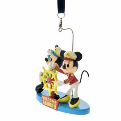 Disney Cruise Line Mickey & Minnie Mouse Ornament