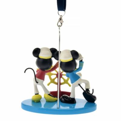 Disney Cruise Line Mickey & Minnie Mouse Ornament