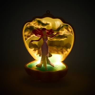 Ariel Light-Up Living Magic Sketchbook Ornament, The Little Mermaid