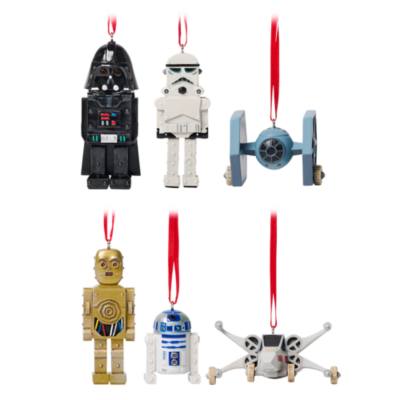 Star Wars Toys 6-Piece Sketchbook Ornament Set