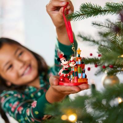 Minnie Mouse Holiday Sketchbook Ornament