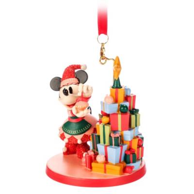 Minnie Mouse Holiday Sketchbook Ornament