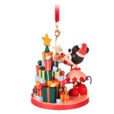 Minnie Mouse Holiday Sketchbook Ornament