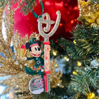 Mickey Mouse Holiday Collectible Key Sketchbook Ornament 2024