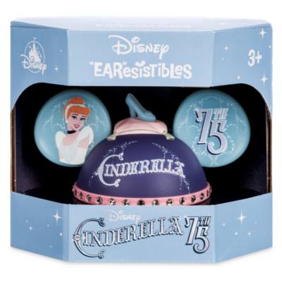 Cinderella 75th Anniversary Disney ''EAR''esistibles Collectible