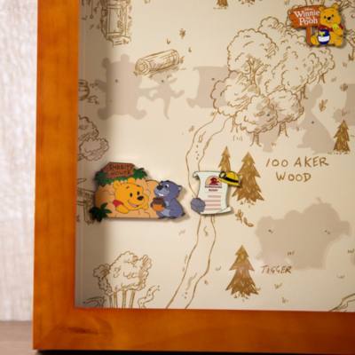Winnie the Pooh and Gopher 2-Piece Pin Set, Hundred Acre Wood Series, November
