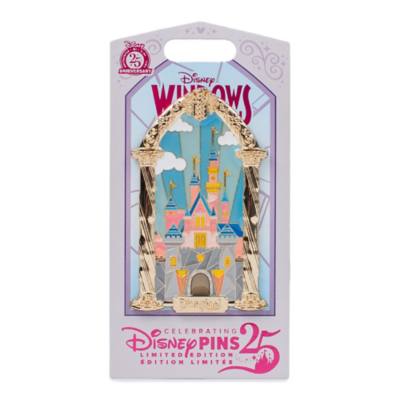 Sleeping Beauty Castle Pin, Disney Windows of Attraction, Limited Edition