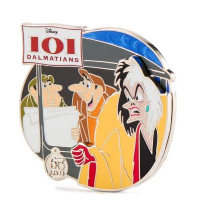 Cruella De Vil, Horace and Jasper Badun Pin, 101 Dalmatians 65th Anniversary, Limited Edition