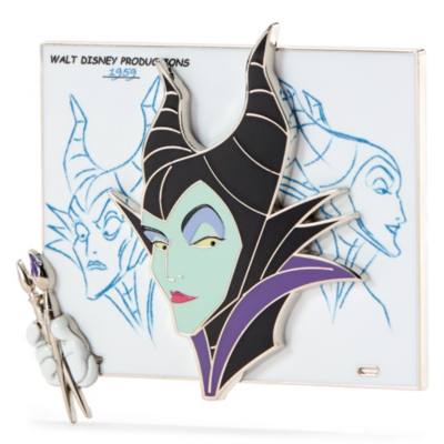 Maleficent Limited Edition Pin, Sleeping Beauty, Brush of Magic