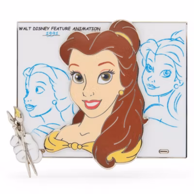 Belle Limited Edition Pin, Beauty and the Beast, Brush of Magic