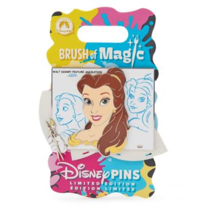 Belle Limited Edition Pin, Beauty and the Beast, Brush of Magic