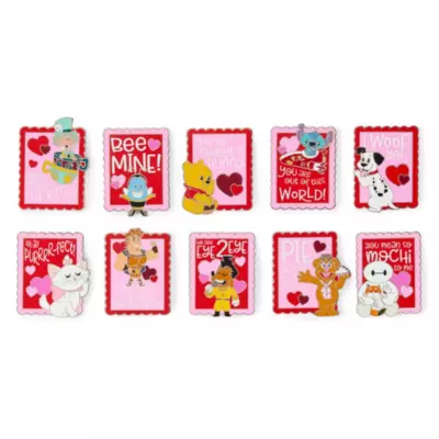 Disney Valentine's Day 2026 Mystery 2-Piece Pin Blind Pack