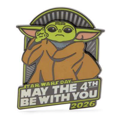 Grogu Pin, Star Wars Day: May The 4th Be With You, Star Wars: The Mandalorian