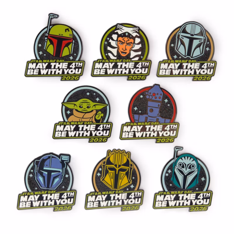 Star Wars Day ''May the 4th Be With You'' 2026 Mystery Pin Blind Pack, Star Wars: The Mandalorian