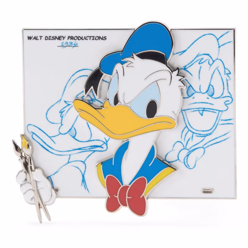 Donald Duck Limited Edition Pin, Brush of Magic