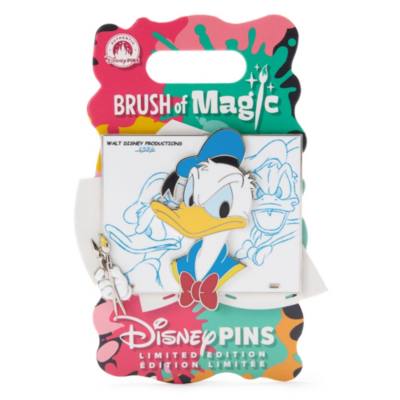 Donald Duck Limited Edition Pin, Brush of Magic