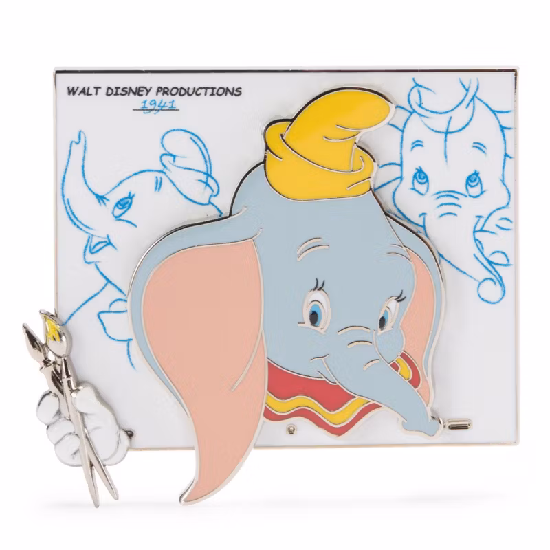 Dumbo Limited Edition Pin, Brush of Magic
