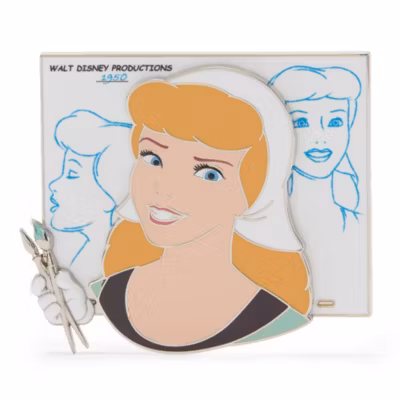 Cinderella Limited Edition Pin,  Brush of Magic