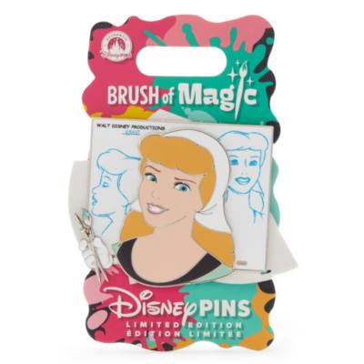 Cinderella Limited Edition Pin,  Brush of Magic
