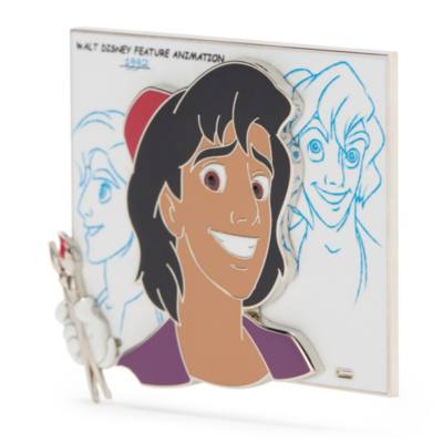 Aladdin Limited Edition Pin, Brush of Magic