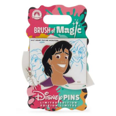 Aladdin Limited Edition Pin, Brush of Magic