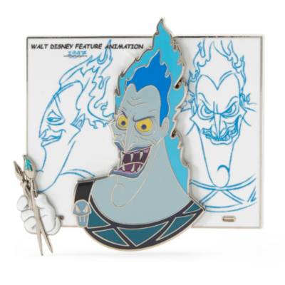 Hades Limited Edition Pin, Hercules, Brush of Magic