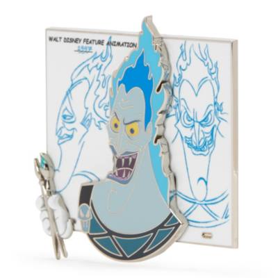 Hades Limited Edition Pin, Hercules, Brush of Magic