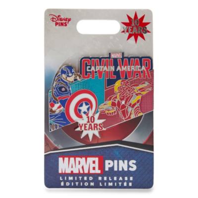 Captain America: Civil War 10th Anniversary Pin