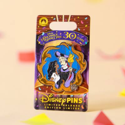 Esmeralda and Frollo Pin, The Hunchback of Notre Dame 30th Anniversary