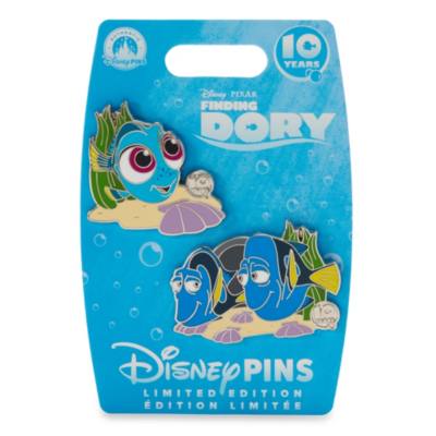 Finding Dory 10th Anniversary Limited Edition 2-Piece Pin Set