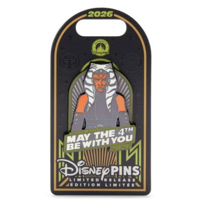 Ahsoka Tano ''May the 4th Be With You'' 2026 Pin, Star Wars Day