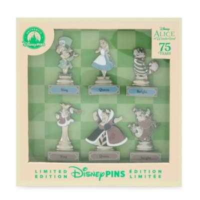 Alice in Wonderland 75th Anniversary Limited Edition Pin Set