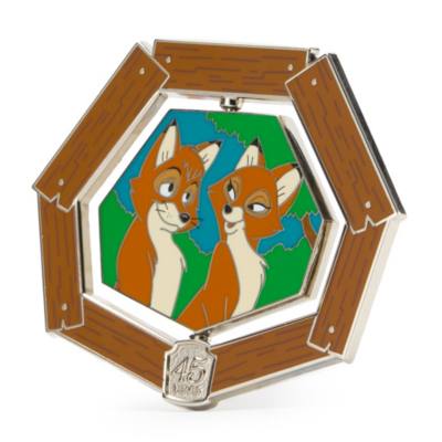 The Fox and the Hound 45th Anniversary Spinner Pin