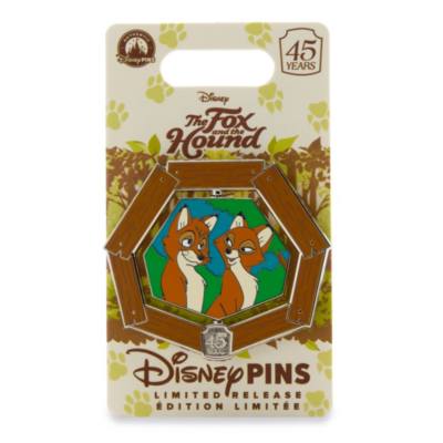The Fox and the Hound 45th Anniversary Spinner Pin