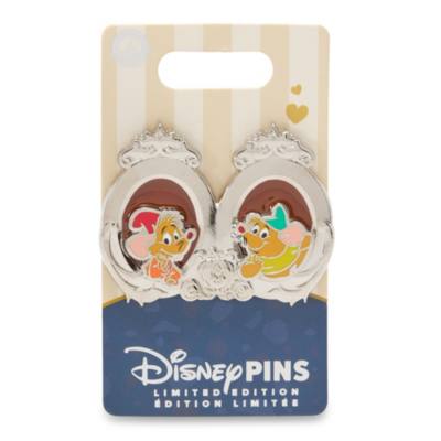 Gus and Jaq Limited Edition Pin, Cinderella