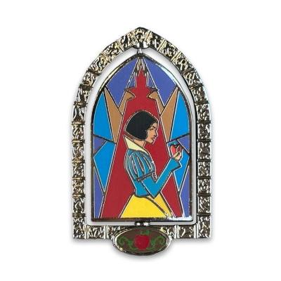Disney Villains Stained Glass Window Pin, Snow White Live Action