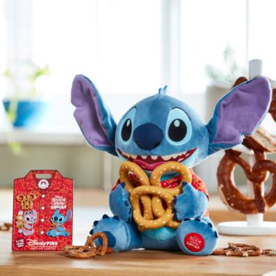 Stitch Attacks Snacks Limited Release Pin Set, Pretzel, January