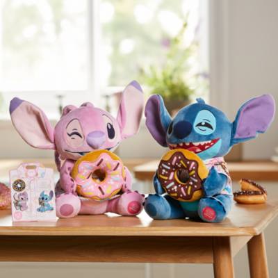 Stitch Attacks Snacks Limited Release Pin Set, Donut, June