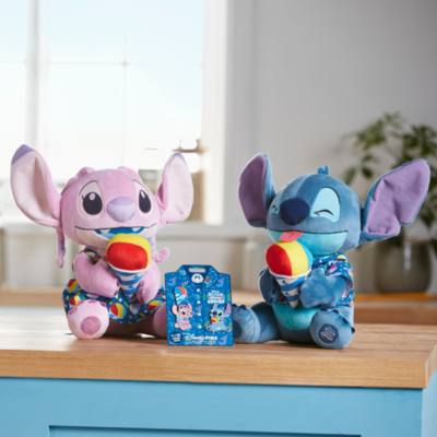 Stitch Attacks Snacks Pin Set, Shaved Ice, July