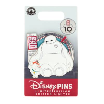 Baymax and Mochi Pin, Big Hero 6 10th Anniversary