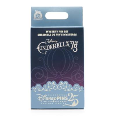 Cinderella 75th Anniversary 2-Piece Mystery Pin Blind Pack
